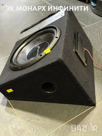 Бас каса Pioneer SUB-ZERO + усилвател Q9000 Monoblock Mostef Bass Amplifier, снимка 7 - Ресийвъри, усилватели, смесителни пултове - 53661994