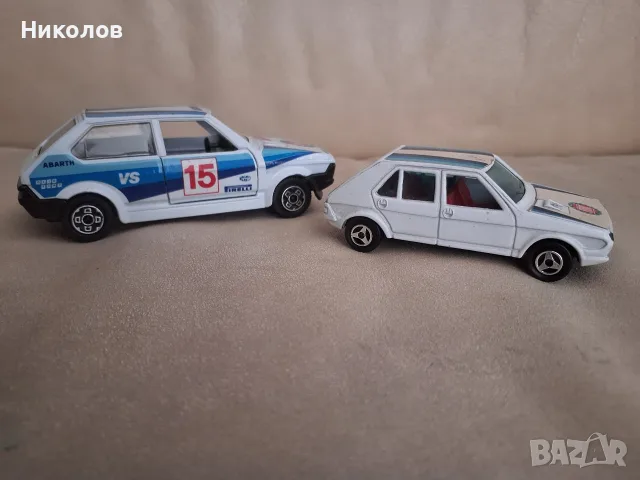 POLISTIL FIAT RITMO RALLY 1/24 1/43 1/64 лот, снимка 4 - Коли, камиони, мотори, писти - 55946715
