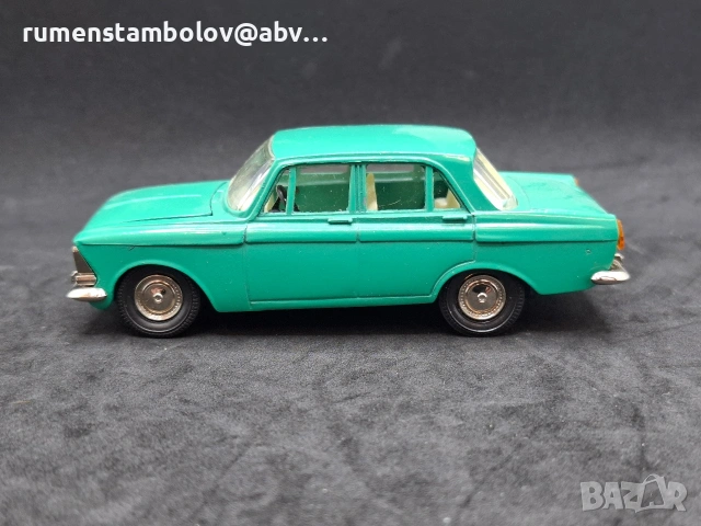 Москвич 408 А1, 1:43, Тантал, Радон, Саратов, снимка 2 - Колекции - 53621679