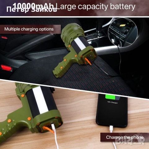 Прожектор с 10 000 лумена, снимка 4 - Друга електроника - 39190760