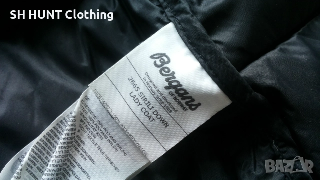 Bergans of NORWAY Sirili Down Lady Coat Размер S - M дамско яке с пух 6-63, снимка 16 - Якета - 52683533