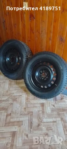 Земни гуми с метални джанти , снимка 6 - Гуми и джанти - 56060642
