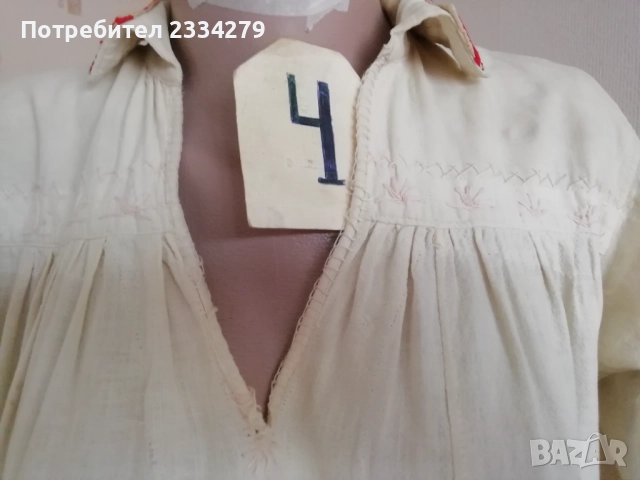 Стари женски ризи, Фолклорни, 100% автентични. , снимка 14 - Антикварни и старинни предмети - 52793253