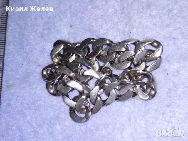 ВЕЛИКОЛЕПНА СРЕБЪРНА ГРИВНА ВИСОКА ПРОБА СРЕБРО ЗДРАВА ВИНТИДЖ АРТ ПЛЕТКА МАЙСТОРСКА ИЗРАБОТКА 32644, снимка 9 - Гривни - 41388697