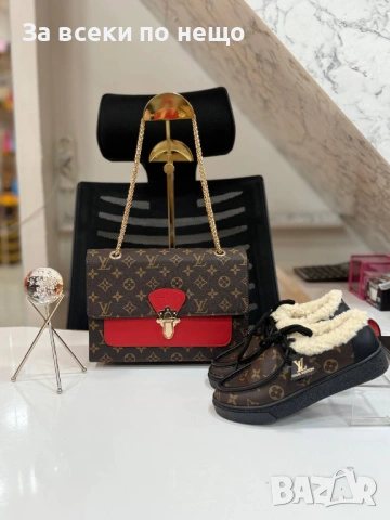 Louis Vuitton Дамски Меки И Топли Обувки Луис Витон Код SK489, снимка 8 - Дамски ежедневни обувки - 53068637