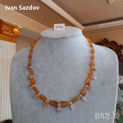 Кехлибарено колие ✨️Moonstone✨️ , снимка 5 - Колиета, медальони, синджири - 48738196