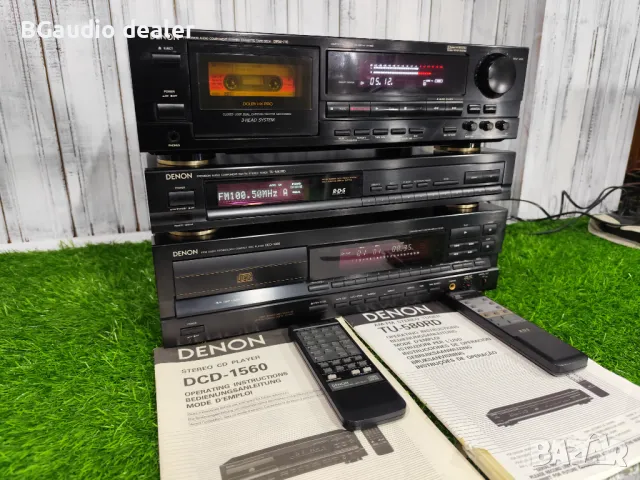 Denon DRM-710 + Denon TU-580RD + Denon DCD-1560 , снимка 4 - Декове - 49352573