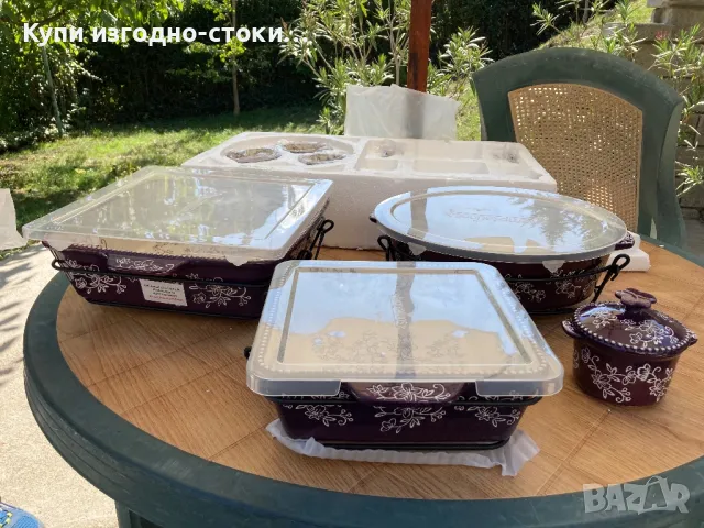 Стилен порцеланов комплект за сервиране, снимка 11 - Други - 47337777