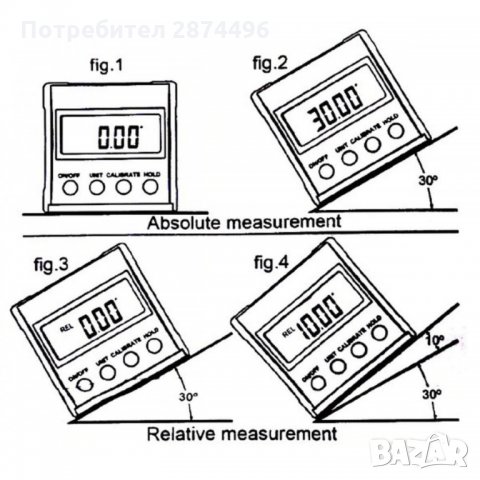 3103 Джобен електронен нивелир, снимка 7 - Измервателни инструменти - 35831947