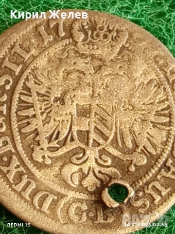 Сребърна монета 3 кройцера 1709г. Йозеф първи Австрия за КОЛЕКЦИЯ 52887, снимка 6 - Нумизматика и бонистика - 53093129