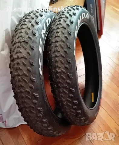 Външна кума Kenda 20x4.0 за колело (Fat bike) 2бр., снимка 2 - Части за велосипеди - 55733230