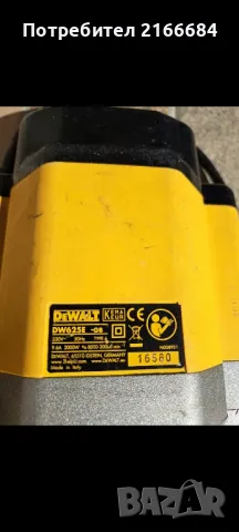 Оберфреза Dewalt/девалт DW625E-2000w, снимка 4 - Други инструменти - 47687332