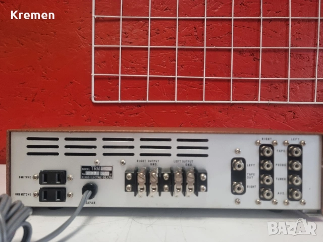 Hifi NIKKO TRM-40, снимка 4 - Ресийвъри, усилватели, смесителни пултове - 53618580