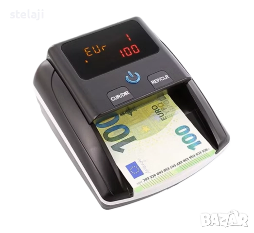 ПРОМОЦИЯ! Детектор за фалшиви банкноти STS AL-130 с ЕЦБ сертификация