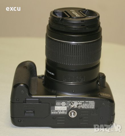 Фотоапарат Canon 450D с обектив Canon EF-S 18-55 IS, снимка 5 - Фотоапарати - 38982495