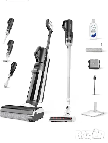 Tineco Floor One S5 Combo Power Kit, интелигентна прахосмукачка за мокро и сухо почистване 