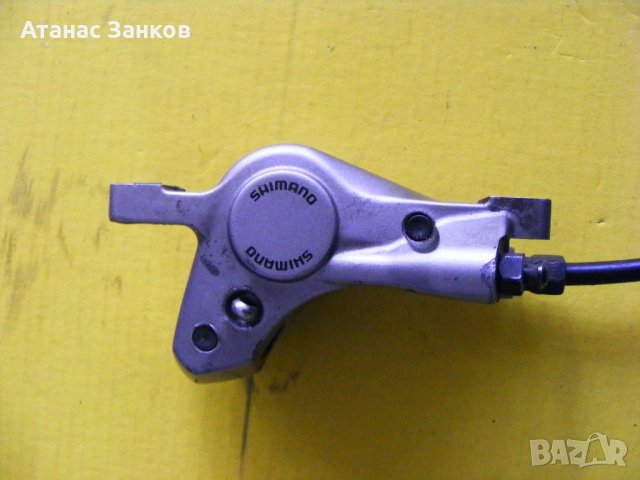 Лява хидравлична дискова спирачка Shimano BL-M585 Deore LX, снимка 6 - Части за велосипеди - 38998133