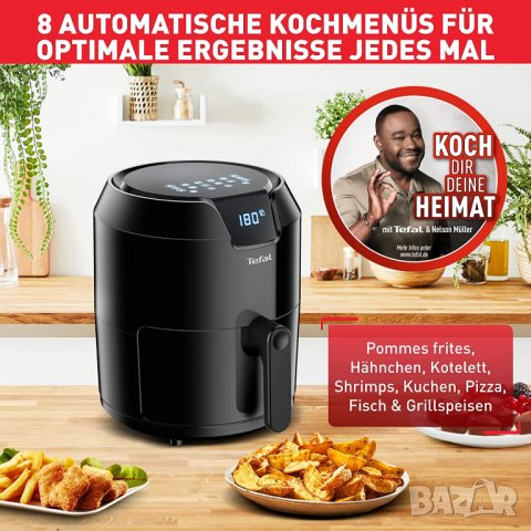 Фритюрник с горещ въздух Tefal EY401815 Easy Fry Precision XL, снимка 3 - Фритюрници - 39679043
