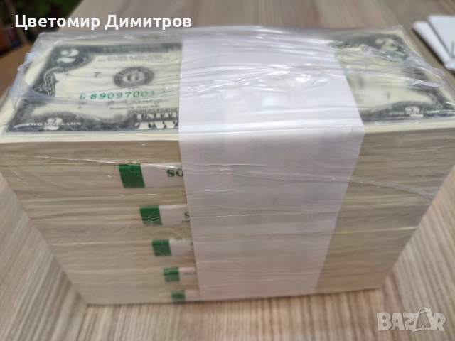 нови банкноти от 2 долара (2 USD), снимка 6 - Нумизматика и бонистика - 38264559