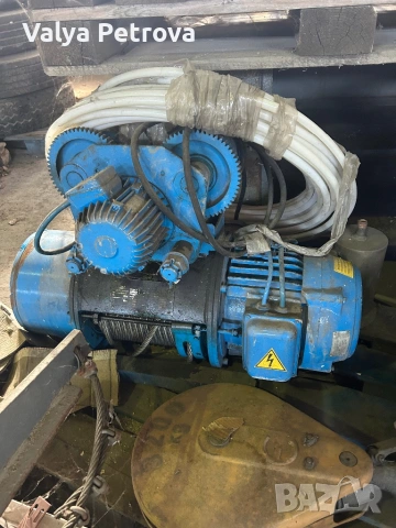 електрически лебедка / въжена лебедка (electric winch / 