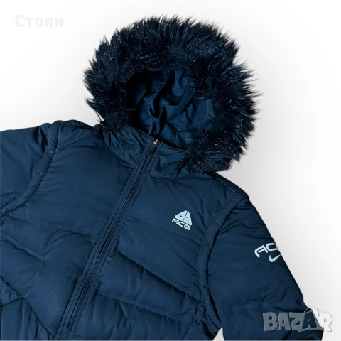 Nike ACG Vintage 00's Y2K Transformable Fur Puffer Jacket / Vest (Дамско), снимка 2 - Якета - 52022040