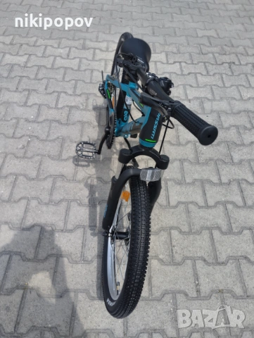 PASSATI Алуминиев велосипед 20" NINJA син, снимка 5 - Велосипеди - 53560107
