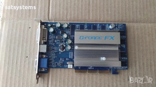Видео карта NVidia GeForce Albatron FX5200EP 128MB DDR 64bit AGP