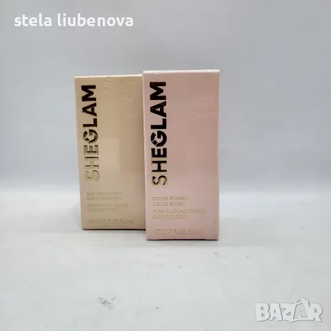 НОВ Комплект течен руж и течен бронзант Sheglam Rose Ritual и Golden Sun
