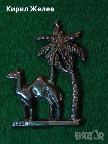 СРЕБЪРНА КАМИЛА с ПАЛМА СРЕБРО 925 СРЕБЪРНА СТАТУЕТКА АПРИКАЦИЯ УНИКАТ ФИГУРКА 26243, снимка 15 - Колекции - 34741254