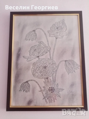 Картина "Цветя"