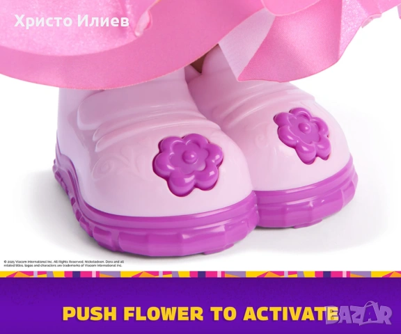 Дора изследователката Интерактивна Колекционерска Танцуваща кукла, снимка 7 - Кукли - 53316995