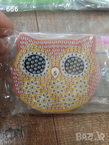 Компактно огледало с лилава диамантена картина, снимка 9 - Други стоки за дома - 53817918