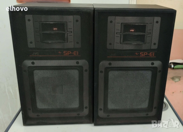 Тонколони JVC SP-E1BK, снимка 3 - Тонколони - 52661193