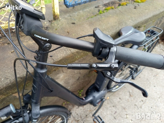 28 цола електрически алуминиев велосипед с 21 скорости усилени капли амортисьори предни като нов , снимка 12 - Велосипеди - 53373053