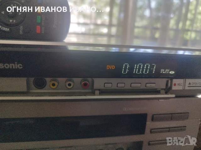 Panasonic DMR-EH57 DVD/HDD рекордер с TV тунер+дистанционно , снимка 4 - Плейъри, домашно кино, прожектори - 50621730