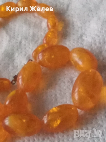 Колие от кехлибар 52712, снимка 7 - Колиета, медальони, синджири - 52866746