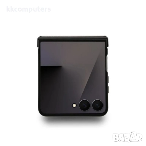 Оригинален кейс Guess Leather 4G Metal Logo За Samsung Galaxy Z Flip7, Розов, снимка 3 - Калъфи, кейсове - 52213440