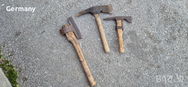 стара немска брадва, снимка 10 - Антикварни и старинни предмети - 52859165