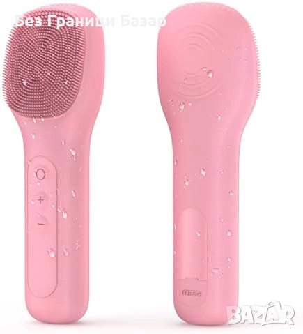 Нова Силиконова четка за лице с 3 режима и дълбоко почистване на пори 