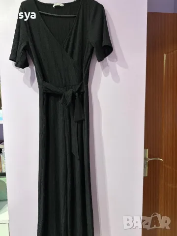 Черен дамски гащеризон , снимка 1