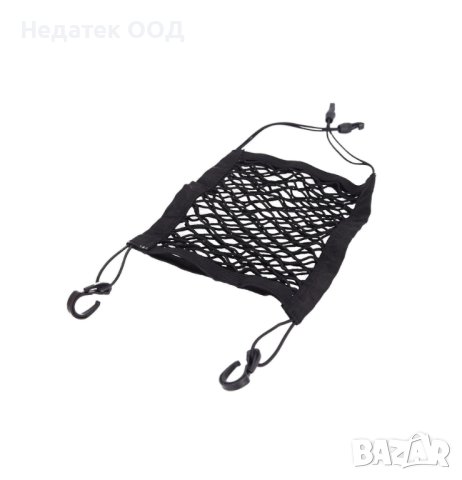 Еластична мрежа, протектор за кола, черен, 24.5x29см