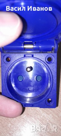 Влагозащитен контакт за табло с детска защита, снимка 2 - Други стоки за дома - 41514023