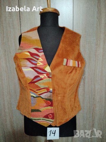 women's vest, дамски елек ръчна изработка, уникат, снимка 1 - Елеци - 44184579