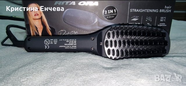 Четка за изправяне на коса Rita Ora, снимка 4 - Сешоари - 44246506
