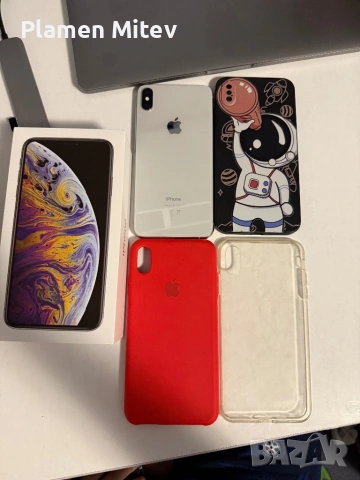 iPhone XS Max silver 64GB iOS 15, снимка 5 - Apple iPhone - 53692298