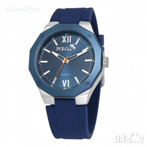 Мъжки комплект, POLO Air, портфейл и часовници, Тъмносин, снимка 2 - Портфейли, портмонета - 53114822