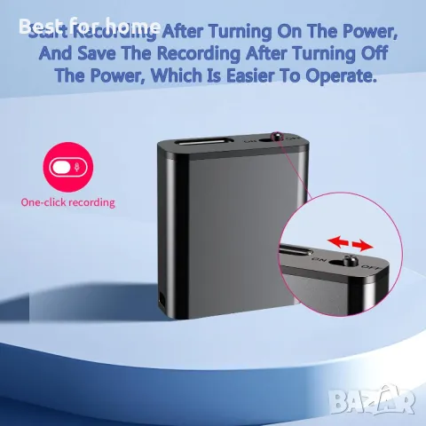 Магнитно мини гласово  записващо устройство STTWUNAKE, снимка 5 - Друга електроника - 49902888