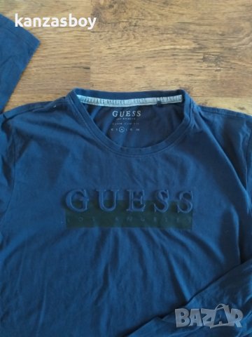 Guess Tee Shirt Manches Longues - страхотна мъжка блуза М