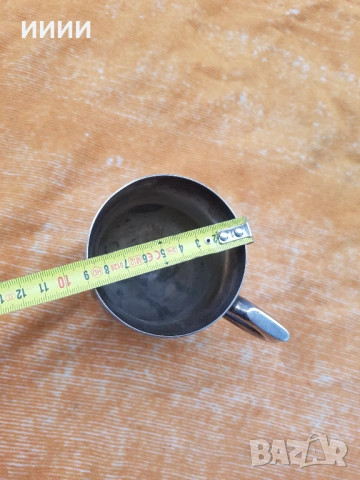 Посребрена чаша тежка халба, снимка 5 - Антикварни и старинни предмети - 53205932