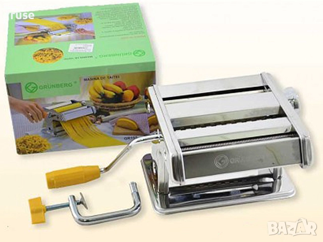 НОВИ! Машина за домашна паста спагети лазаня Grunberg GR155, снимка 9 - Други - 51467782
